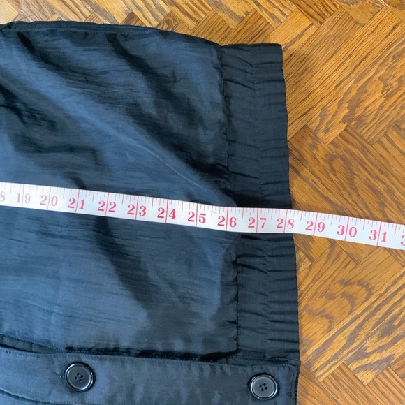 VINTAGE Adam Douglass 100% silk 80’s 90’s oversized embellished black jacket L - Picture 8 of 13